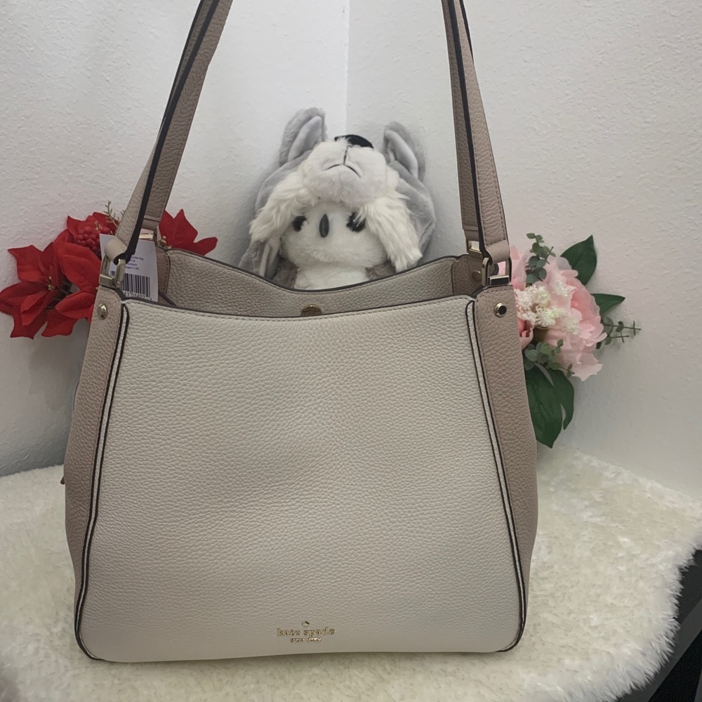 KATE SPADE LEILA MEDIUM TRIPLE COMPARTMENT SHOULDE